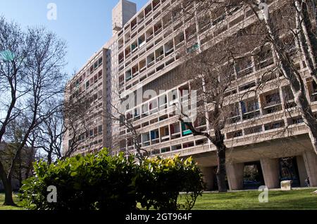 La Cité Radiause (Marseille) Architekt: Le Corbusier Stockfoto