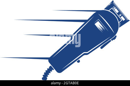 Elektrische Clippers Vektor Symbol Illustration Design Stock Vektor