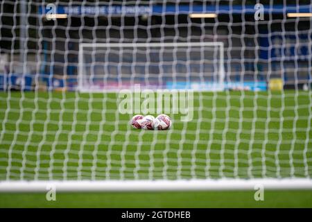 London, Großbritannien. 02. Oktober 2021. Während des Barclays FA Womens Super League-Spiels zwischen Chelsea und Brighton & Hove Albion in Kingsmeadow, in London, England. Kredit: SPP Sport Pressefoto. /Alamy Live News Stockfoto