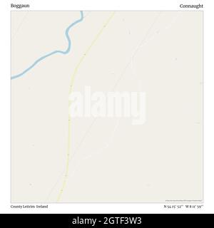 Boggaun, County Leitrim, Ireland, Connaught, N 54 15' 52'', W 8 11' 59'', map, Timeless Map veröffentlicht im Jahr 2021. Reisende, Entdecker und Abenteurer wie Florence Nightingale, David Livingstone, Ernest Shackleton, Lewis and Clark und Sherlock Holmes haben sich bei der Planung von Reisen zu den entlegensten Ecken der Welt auf Karten verlassen.Timeless Maps kartiert die meisten Orte auf der Welt und zeigt die Verwirklichung großer Träume Stockfoto