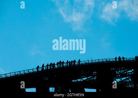 Recreational Bridge Climb - Sydney - Australien Stockfoto