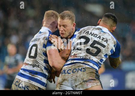 Featherstone, England - 2. Oktober 2021 - während der Rugby League Betfred Championship, Halbfinale-Play-off, Featherstone Rovers vs Halifax Panthers im Millennium Stadium, Featherstone, UK Dean Williams Stockfoto