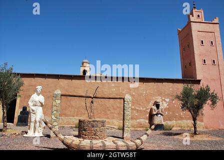 Ouarzazate Filmzentrum in Marokko Stockfoto