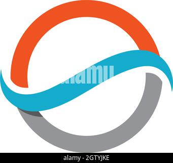 S Brief Business abstrakte Einheit Vektor-Logo Design-Vorlage Stock Vektor