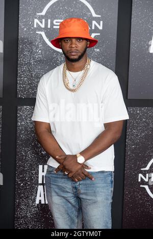 Atlanta, Usa. Oktober 2021. Papoos auf dem Roten Teppich bei den BET Hip Hop Awards 2021 in Atlanta, GA, am 1. Oktober 2021. (Foto: Mike Ware/Sipa USA) Quelle: SIPA USA/Alamy Live News Stockfoto