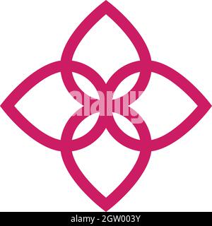 Schönheit Vektor Lotus Blumen Design logo Symbol Vorlage Stock Vektor
