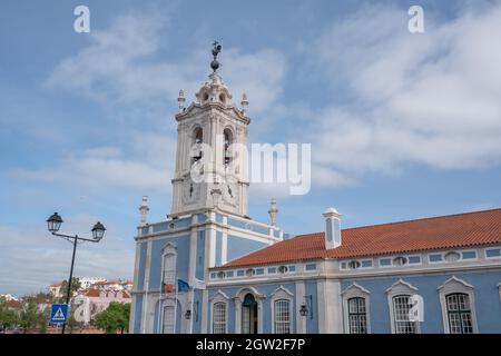 Queluz Uhrturm (Torre do Relogio) - Queluz, Portugal Stockfoto