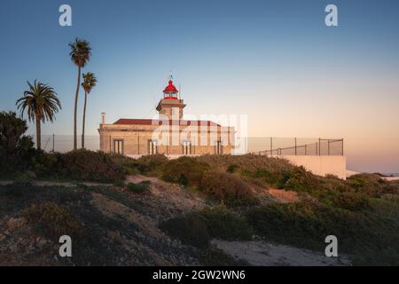 Leuchtturm in Ponta da Piedade - Lagos, Algarve, Portugal Stockfoto