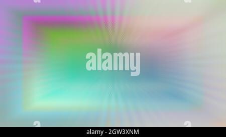 Ein abstraktes irisierendes Burst-Hintergrundbild. Stockfoto