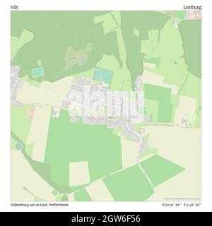 VILT, Valkenburg aan de Geul, Niederlande, Limburg, N 50 51' 29'', E 5 48' 29'', map, Timeless Map veröffentlicht im Jahr 2021. Reisende, Entdecker und Abenteurer wie Florence Nightingale, David Livingstone, Ernest Shackleton, Lewis and Clark und Sherlock Holmes haben sich bei der Planung von Reisen zu den entlegensten Ecken der Welt auf Karten verlassen.Timeless Maps kartiert die meisten Orte auf der Welt und zeigt die Verwirklichung großer Träume Stockfoto