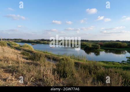 Agmon Hefer im Hefer Valley Stockfoto