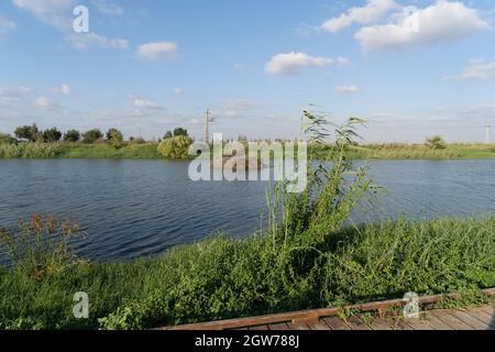 Agmon Hefer im Hefer Valley Stockfoto