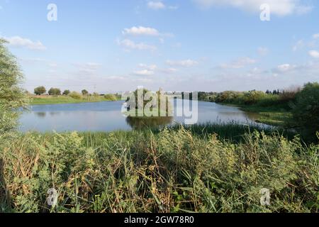 Agmon Hefer im Hefer Valley Stockfoto