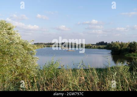 Agmon Hefer im Hefer Valley Stockfoto