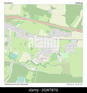 Houthem, Valkenburg aan de Geul, Niederlande, Limburg, N 50 52' 21'', E 5 47' 35'', map, Timeless Map veröffentlicht im Jahr 2021. Reisende, Entdecker und Abenteurer wie Florence Nightingale, David Livingstone, Ernest Shackleton, Lewis and Clark und Sherlock Holmes haben sich bei der Planung von Reisen zu den entlegensten Ecken der Welt auf Karten verlassen.Timeless Maps kartiert die meisten Orte auf der Welt und zeigt die Verwirklichung großer Träume Stockfoto