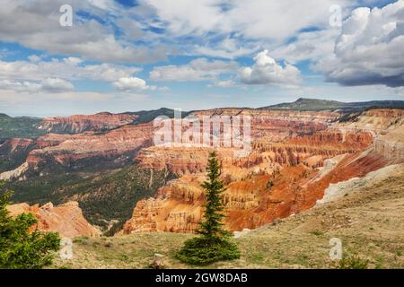 Cedar Breaks National Monument in der Nähe von Cedar City, Utah. Stockfoto