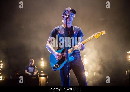 All Time Low Live bei O2 Apollo Manchester, Großbritannien 26. September 2021 Stockfoto