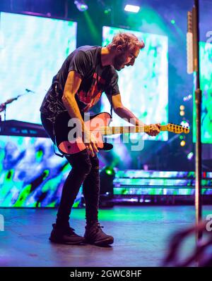 All Time Low Live bei O2 Apollo Manchester, Großbritannien 26. September 2021 Stockfoto