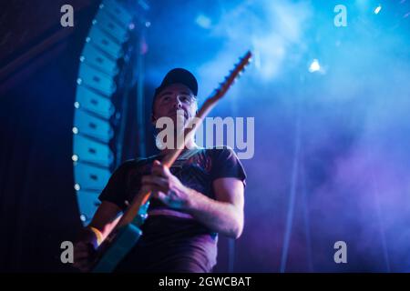 All Time Low Live bei O2 Apollo Manchester, Großbritannien 26. September 2021 Stockfoto