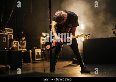 All Time Low Live bei O2 Apollo Manchester, Großbritannien 26. September 2021 Stockfoto