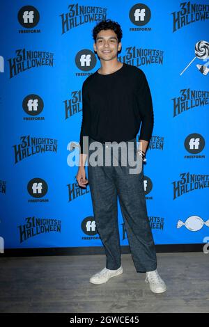 Los Angeles, USA. September 2021. Anthony Keyvan bei der Halloween Road Talent and Press Preview Night im Heritage Square Museum am 30. September 2021 in Los Angeles, CA (Foto von Katrina Jordan/Sipa USA) Quelle: SIPA USA/Alamy Live News Stockfoto