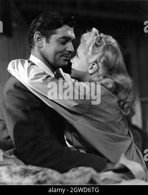 CLARK GABLE und LANA TURNER in HONKY TONK 1941 Regisseur JACK CONWAY Drehbuch Marguerite Roberts und John Sanford Musik Franz Waxman kleidet Robert Kalloch Herrenkostüme Gile Steele Produzent Pandro S. Berman Metro Goldwyn Mayer Stockfoto