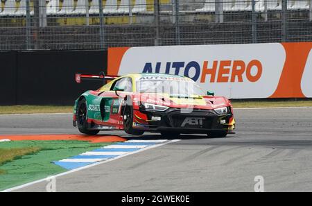 03.10.2021, Hockenheimring, Hockenheim, DTM 2021, Hockenheimring, 01.10. - 03.10.2021, im Bild Lucas di Grassi (BH # 37), Audi R8 LMS GT3 Stockfoto