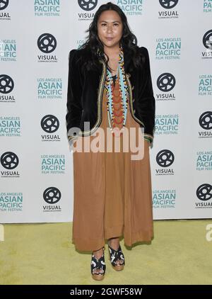 Arianna Basco kommt beim Asian Pacific Film Festival 2021 in Los Angeles an - THE FABULOUS FILIPINO BROTHERS Screening, das am Samstag, den 2. Oktober 2021, im ARATANI Theatre im Japanese Amer?ican Cultural & Community Center in Los Angeles, CA, stattfand. (Foto von Sthanlee B. Mirador/Sipa USA) Stockfoto