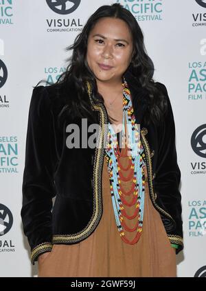 Arianna Basco kommt beim Asian Pacific Film Festival 2021 in Los Angeles an - THE FABULOUS FILIPINO BROTHERS Screening, das am Samstag, den 2. Oktober 2021, im ARATANI Theatre im Japanese Amer?ican Cultural & Community Center in Los Angeles, CA, stattfand. (Foto von Sthanlee B. Mirador/Sipa USA) Stockfoto