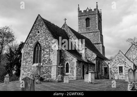 All Saints' Church in Hartford, Cambridgeshire Stockfoto