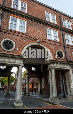 Peabody Estate Social Housing, Hammersmith, London, England, Großbritannien Stockfoto