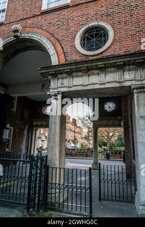 Peabody Estate Social Housing, Hammersmith, London, England, Großbritannien Stockfoto