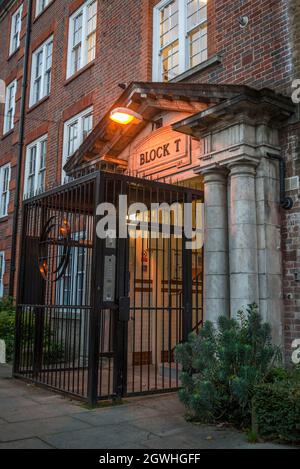 Peabody Estate Social Housing, Hammersmith, London, England, Großbritannien Stockfoto