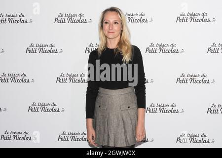 Audrey Lamy, französische Schauspielerin, bei der Fotoaufnahme der ersten Vorführung des neuen Films Le Tresor du Petit Nicolas (der Schatz des kleinen Nicholkers) im Grand Rex Theater. Paris, Frankreich, am 3. Oktober 2021. Foto von DanielDerajinski/ABACAPRESS.COM Stockfoto