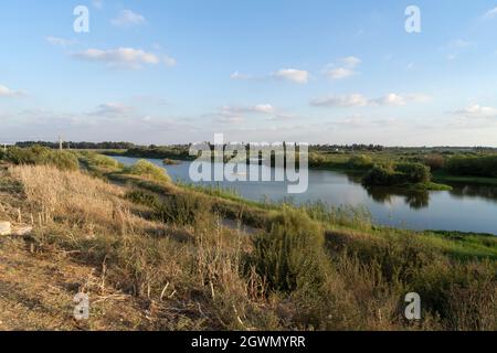 Agmon Hefer im Hefer Valley Stockfoto