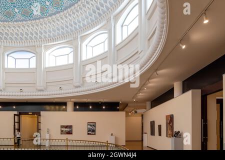 Die Kunstgalerie der Nationalbank Usbekistans, auch bekannt als Kunstgalerie Usbekistans, Taschkent, Usbekistan Stockfoto