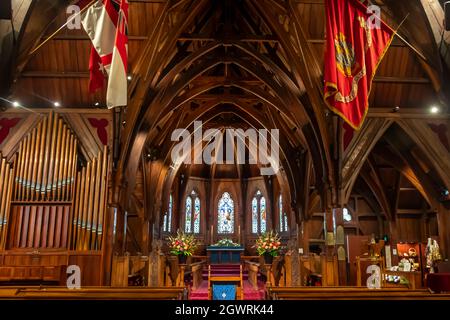 Old Saint Pauls Cathedral, Wellington, Nordinsel, Neuseeland Stockfoto