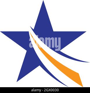 Star Logo Vorlage Vektor icon Abbildung design Stock Vektor