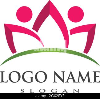Schönheit Vektor Lotus Blumen Design logo Symbol Vorlage Stock Vektor