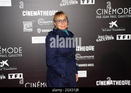 Paris, Frankreich, der 3. Oktober, Cinemode, JP Gaultiers Ausstellung, Rosalie Varda, François Loock/alamy Credit: Loock François/Alamy Live News Stockfoto