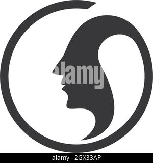 Vorlage für Logo-Vektor-Grafik-Ilustration Stock Vektor