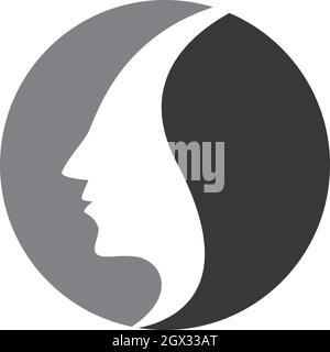 Vorlage für Logo-Vektor-Grafik-Ilustration Stock Vektor