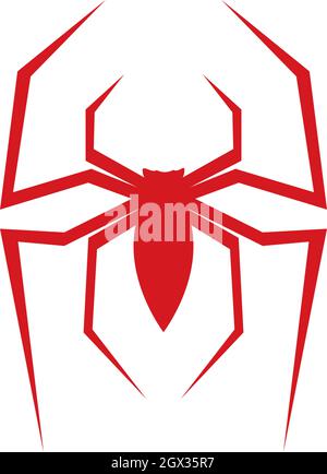 spider-Logo-Vektor für Unternehmen Stock Vektor