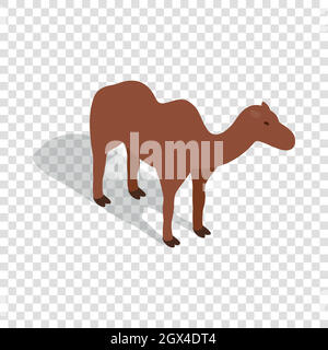 Kamel isometrische Symbol Stock Vektor
