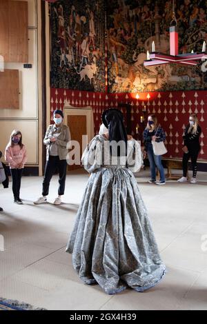 Queens Inner Hall in Stirling Castle, Schottland Stockfoto