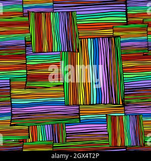 Nahtlose gestreiften Hintergrund. Vektor-illustration Stock Vektor