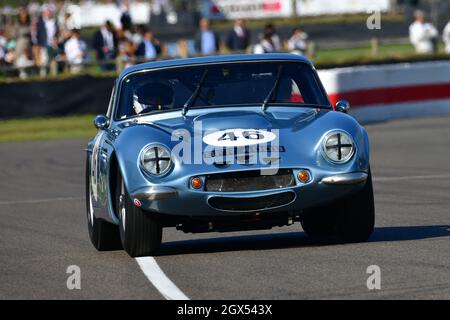 Mike Whitaker, Mike Jordan, TVR Griffith 400, Royal Automobile Club TT-fest, eine Stunde Rennen mit zwei Fahrern, GT-Autos mit geschlossenem Cockpit und Profi Stockfoto