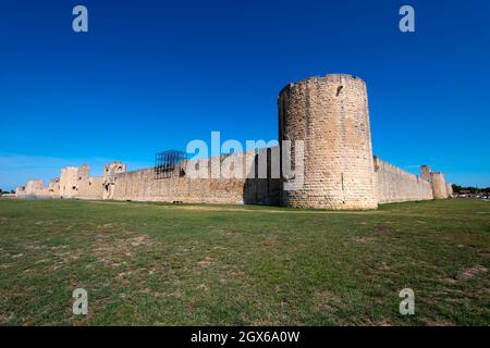 Aigues-Mortes Stockfoto