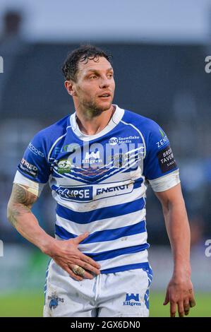 Featherstone, England - 2. Oktober 2021 - Scott Grix von Halifax Panthers während der Rugby League Betfred Championship, dem Halbfinale-Play-off, Featherstone Rovers vs Halifax Panthers im Millennium Stadium, Featherstone, UK Dean Williams Stockfoto
