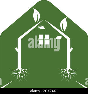 Baumhaus Symbol Vektor Illustration Design Stock Vektor